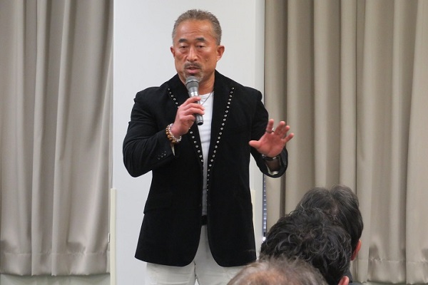 角田信朗氏が「チャレンジ！新しい仕事」について講演 